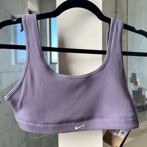 NWT Nike Ribbed Sports Bra in Daybreak